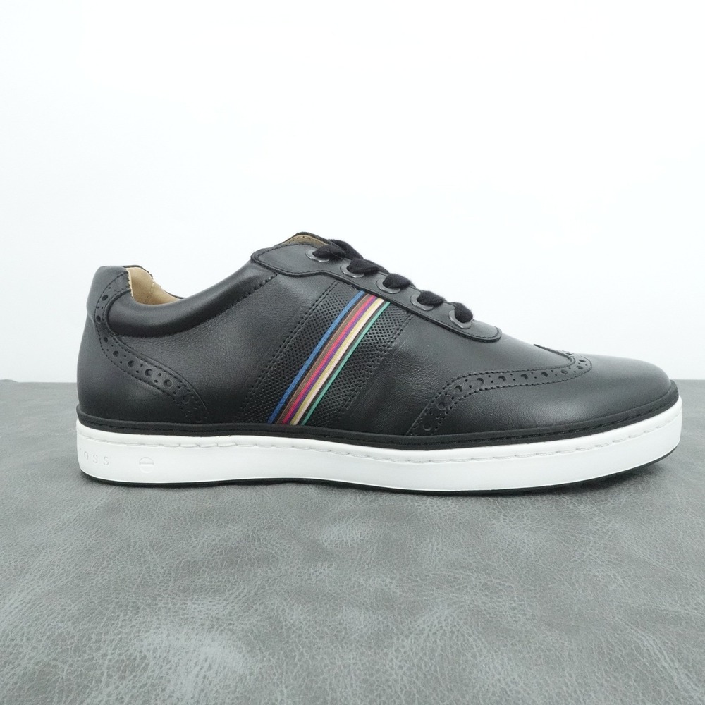 Royal‎ Albartross Kingsman Mens Size 9 Black Leather Golf Shoes Brogue Sneakers
